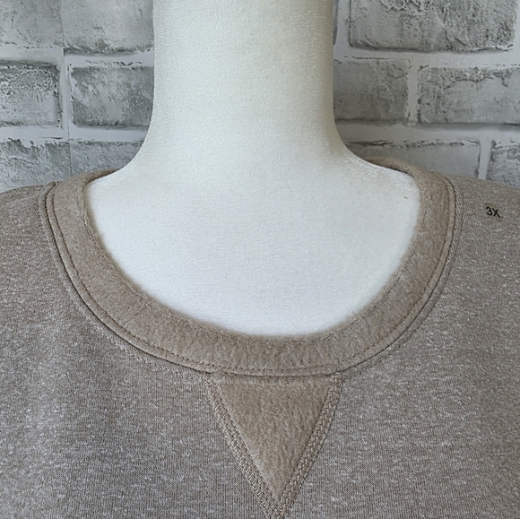 Angels Forever Young Graphic Sweatshirt 3X Beige, Eco-Friendly - Picture 5 of 12